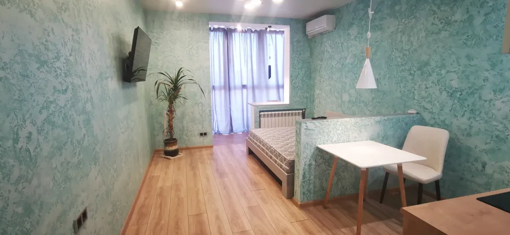 Квартира Квартира Уютная студия в новом доме в спальном районе с временной регистрацией — Владивосток