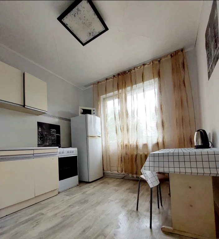 Уютная однокомнатная квартира с балком