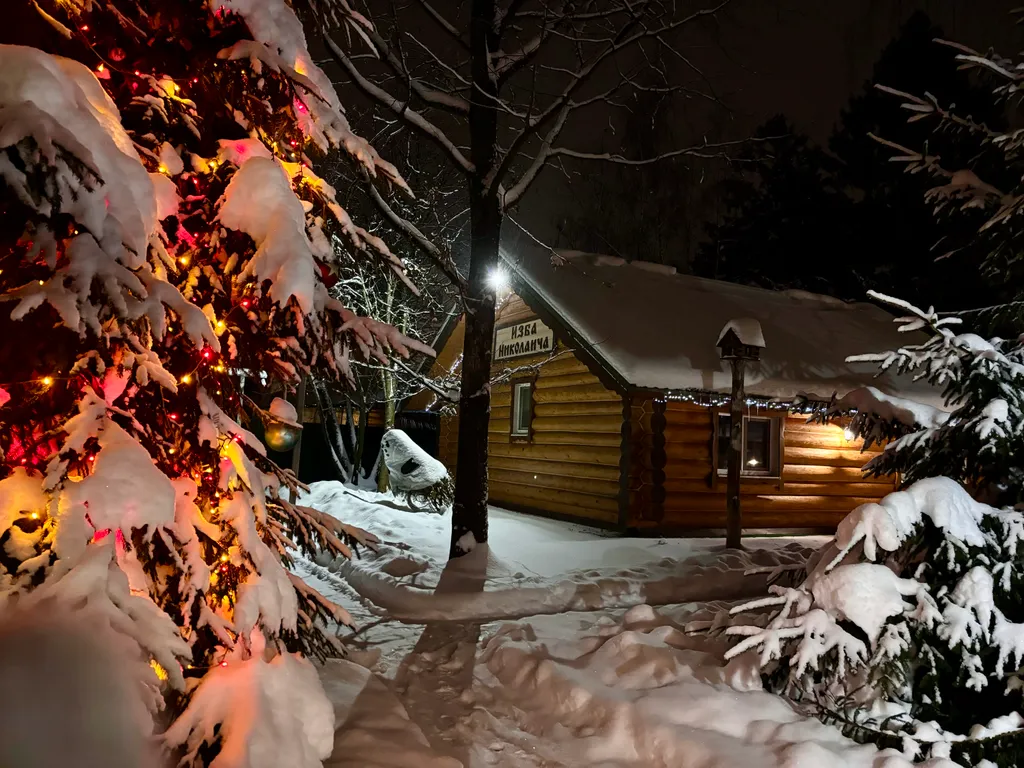 Коттедж Коттедж Настоящая русская изба Николаича — Рузино