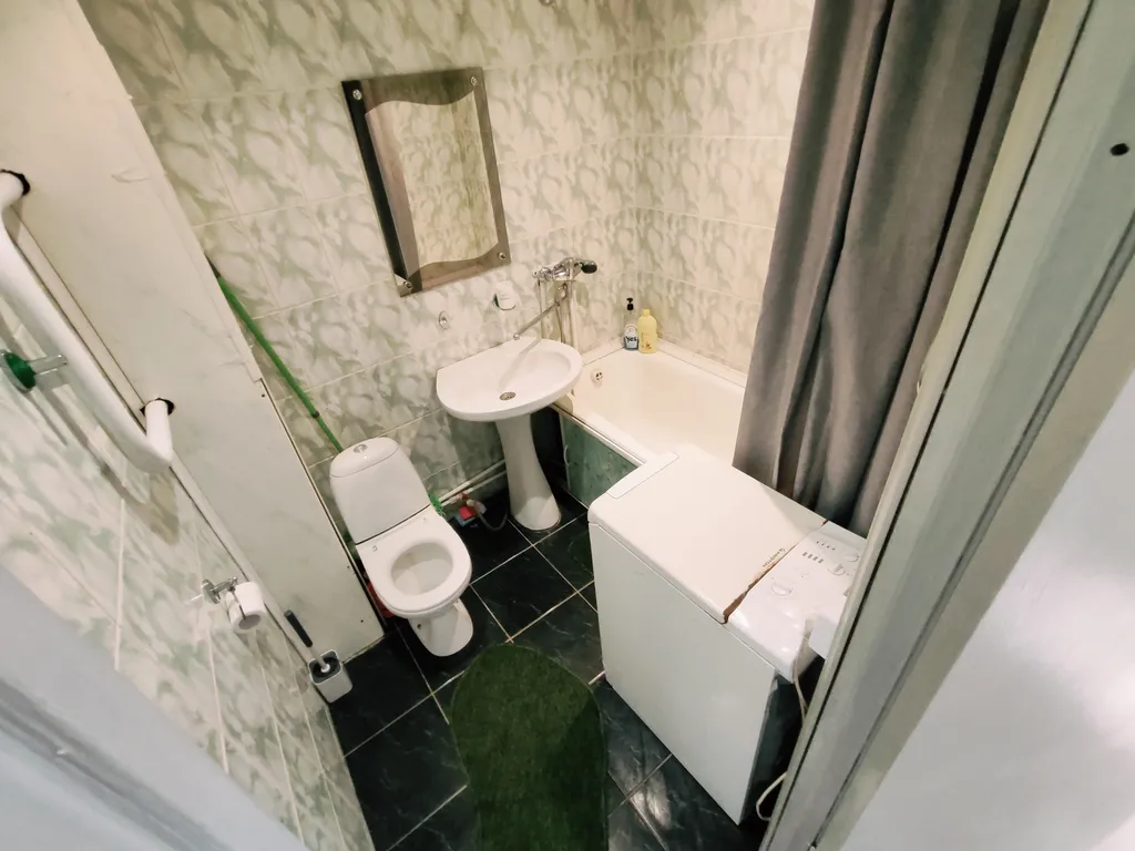 Оригинальная 1-комнатная квартира с застекленной лоджией