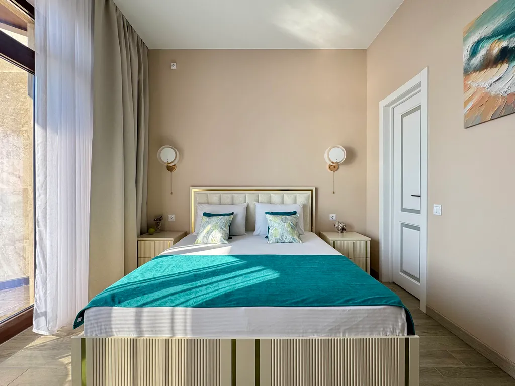 Квартира Квартира Премиум с видом на море и балконом — Лазаревское