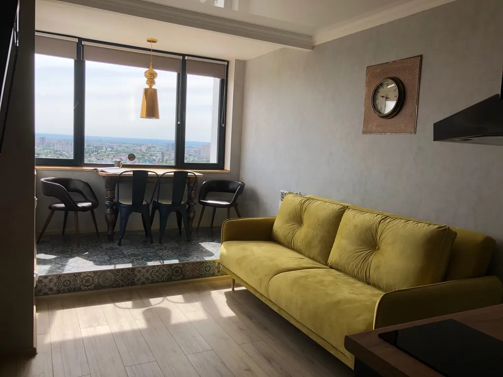 Люкс на 23 этаже с видом на Волгу, Набережная, бесконтактный заезд 24/7