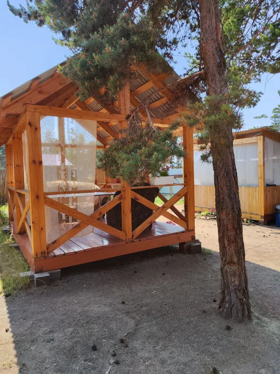 Комфортный сосновый дом