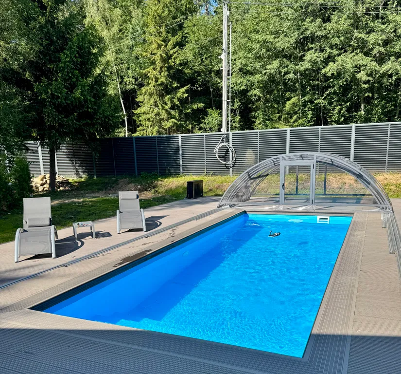 Коттедж Дом с летним бассейном, 3 спальни — Дубна