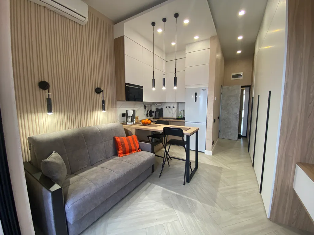 Квартира Квартира Уютная студия с видом на Олимпийский парк — Сириус