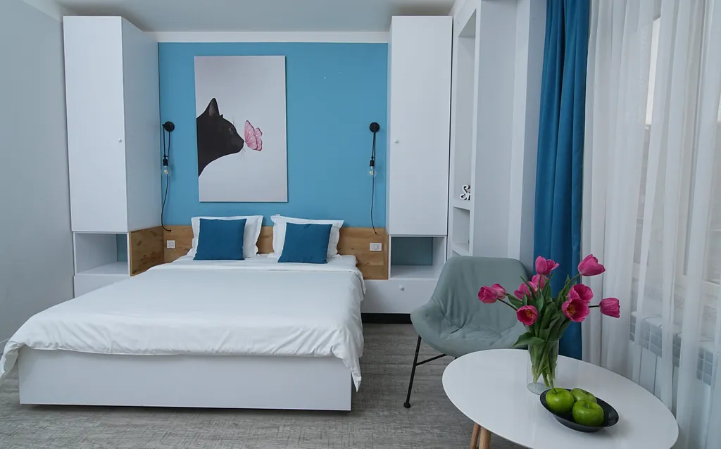 Квартира Студия с балконом рядом с Площадью Республики — аренда посуточно в Ереван