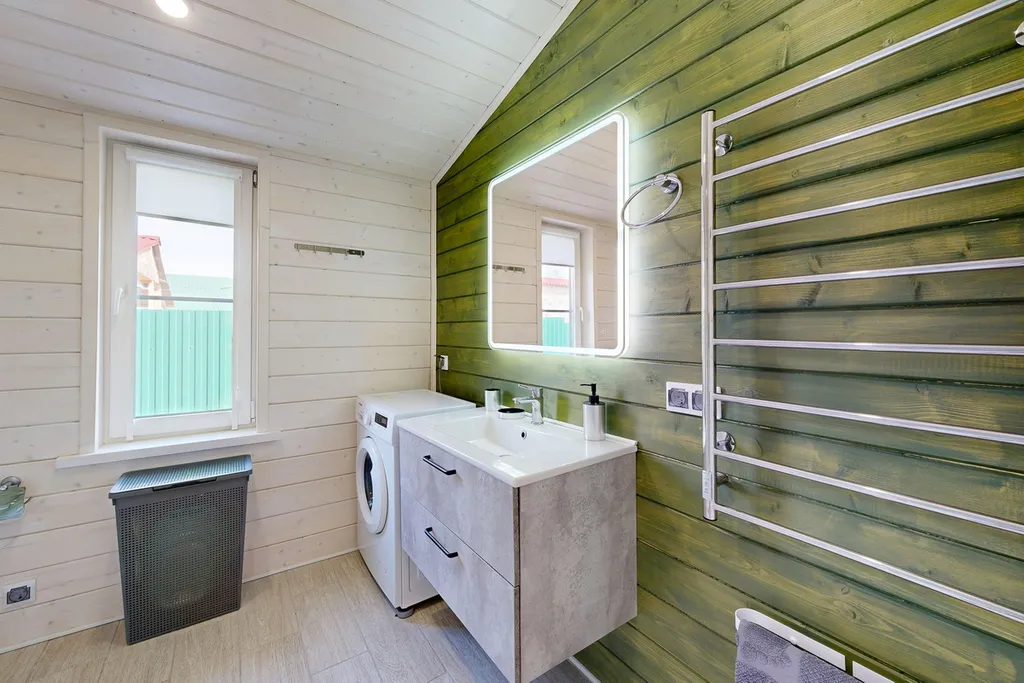 Дом с баней и чаном на участке 10 соток, Green island house