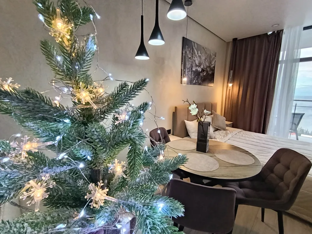 Дизайнерская студия Ls-sun rays с лучшим видом на море с 15 этажа