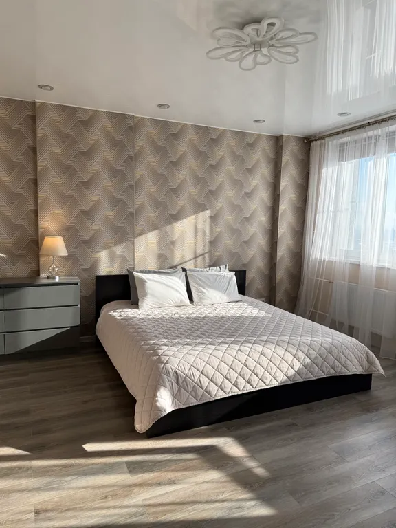 Просторная светлая квартира в ЖК Парковый в центральном парке города