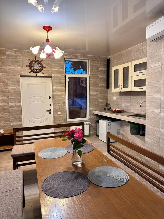 Номер с отдельным входом с сауной