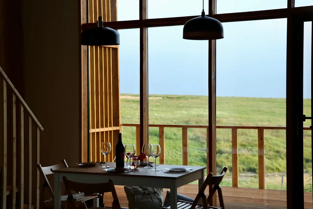 Дом с террасой с видом на море