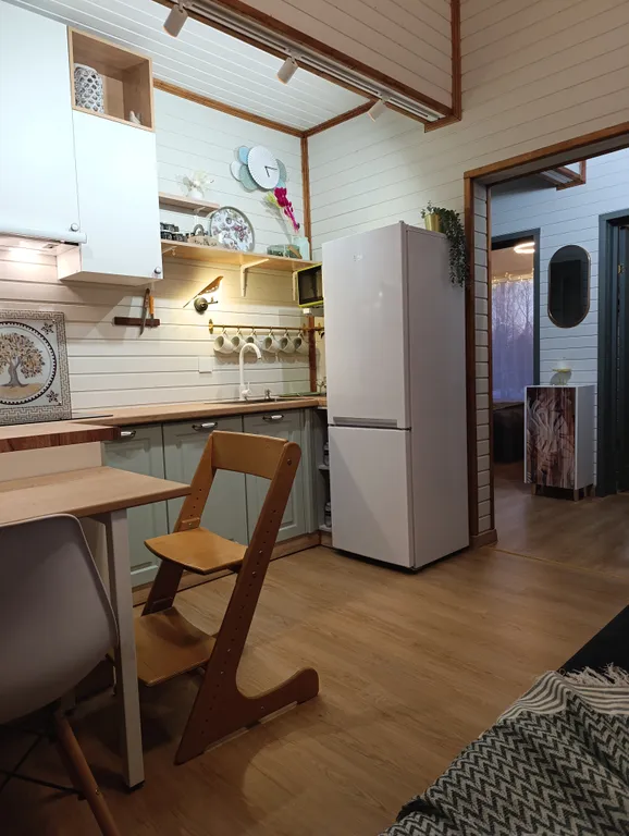 Дом с сауной Зеленый Чиж