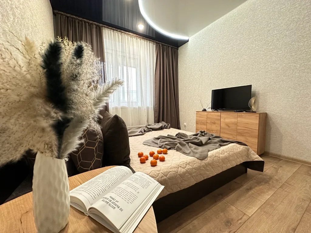 Современная 1-комнатная квартира, район Юбилейный