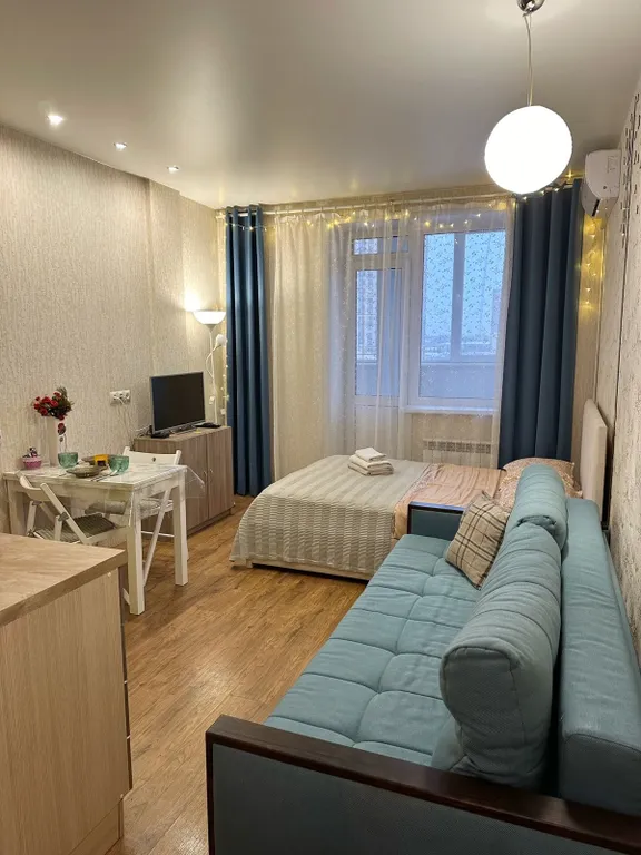 Квартира Квартира Студия Romantic у метро Заельцовская — Новосибирск