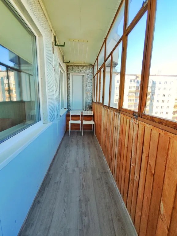 Однокомнатная квартира с большим балконом