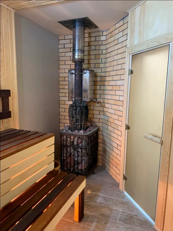 Комфортабельный коттедж с баней на дровах