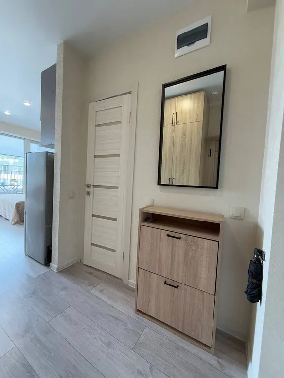 Стильная студия, панорамный вид на море и горы