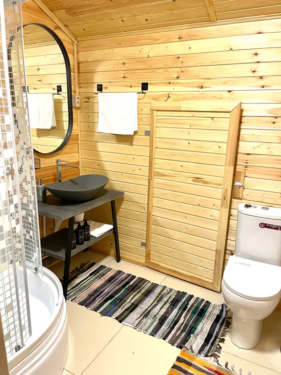 Дом-дача У Мишутки оливковый