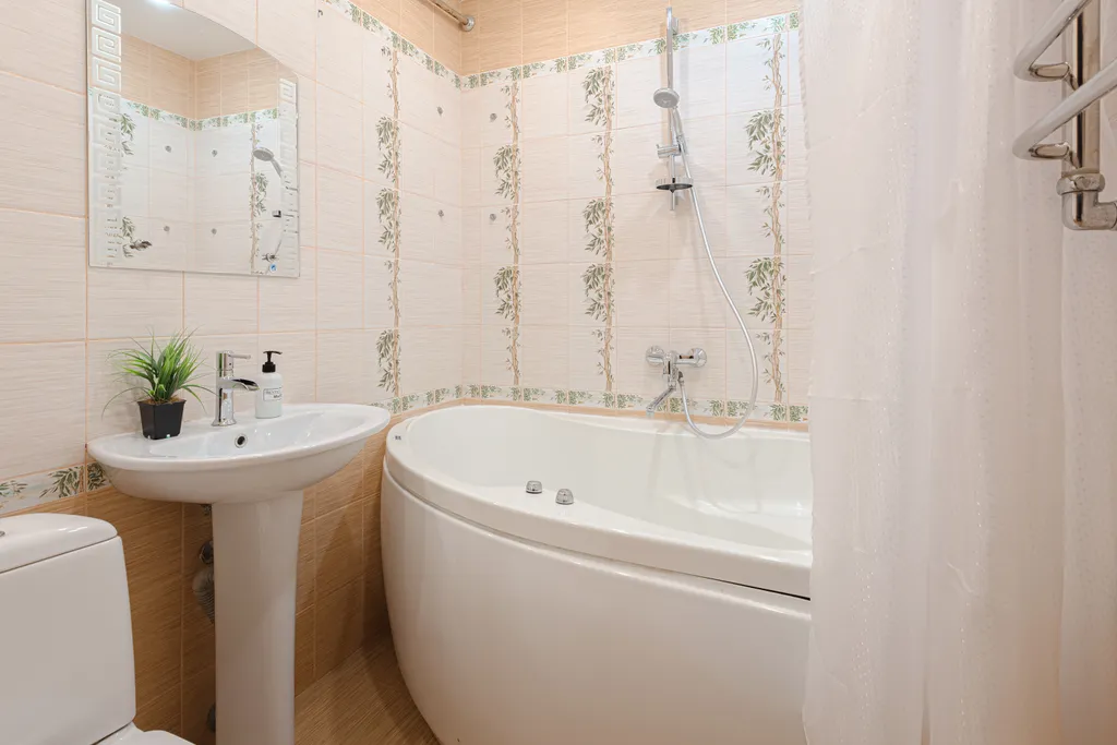 Апартамент с видом на Волгу, кондиционер, джакузи, гостиничный сервис