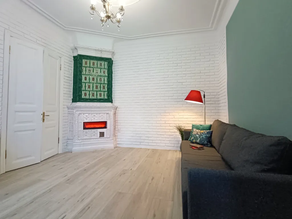 Квартира Квартира с камином в центре города — Краснодар