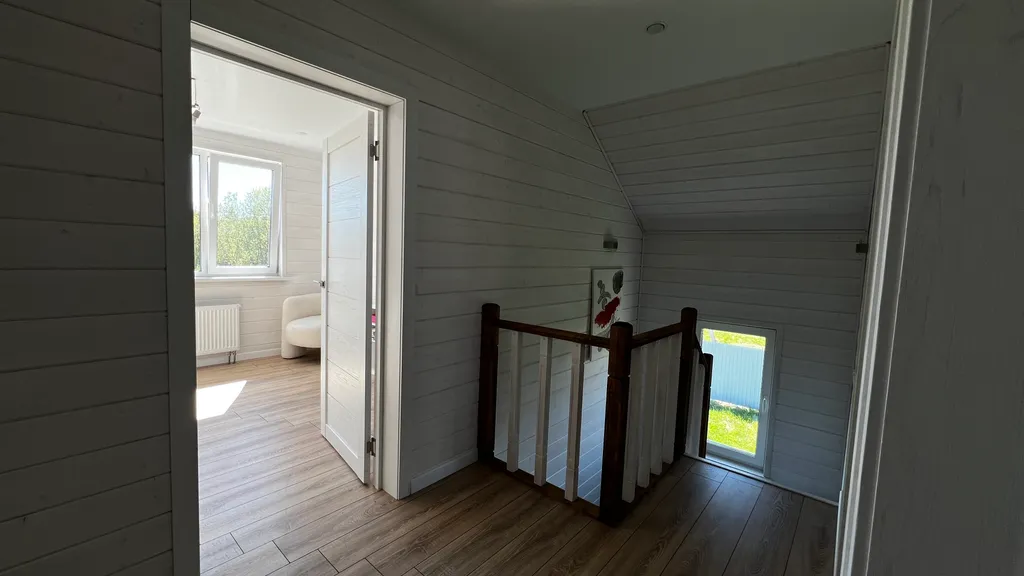 Домик с сауной у леса