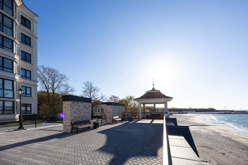 Апартамент с видом на море, 1 линия Балтийского моря