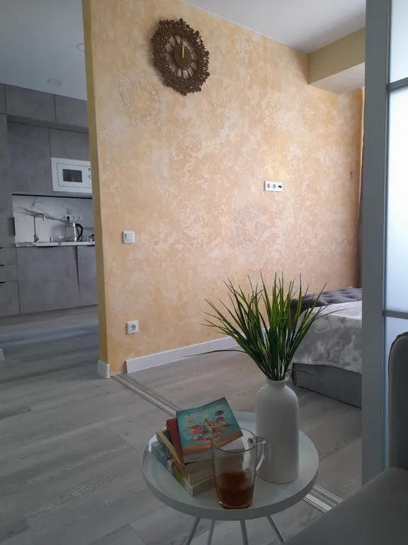 Уютная квартира с балконом в спальном районе