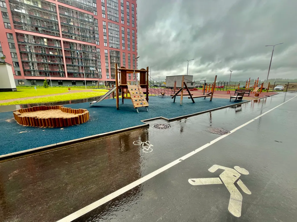 Квартира Квартира Яркая евродвушка — Бугры