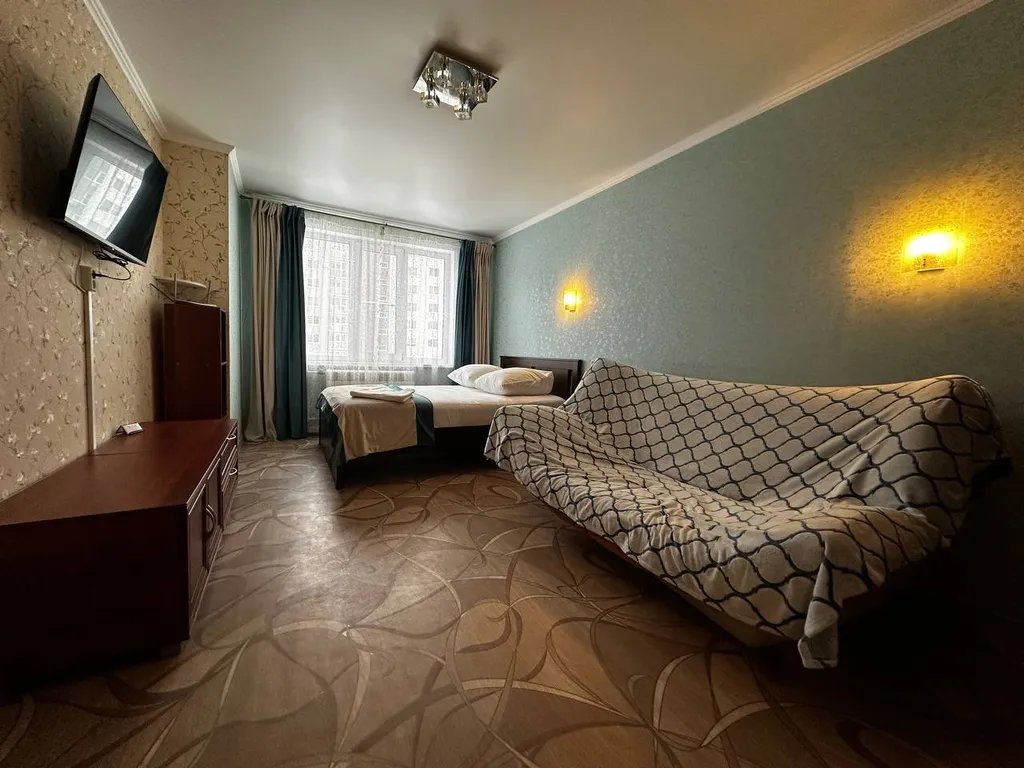 Просторная однокомнатная квартира в новом доме