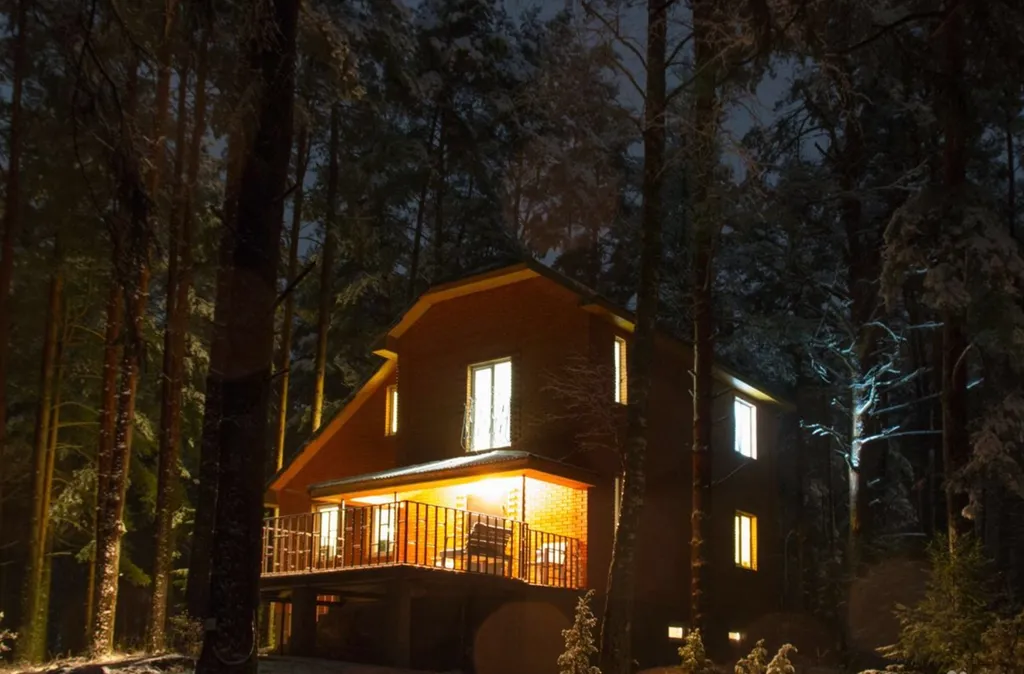 Коттедж Дом на первой линии озера Волго — Турбаза Чайка