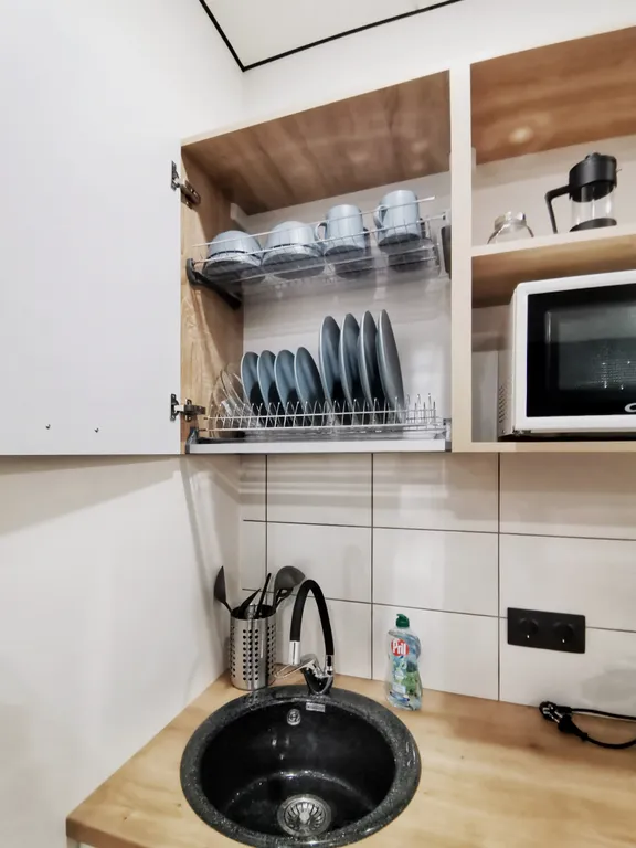 Четырехместная студия Черника с собственной ванной комнатой