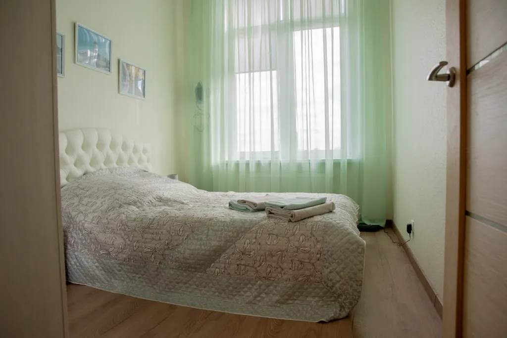 Уютная квартира с панорамным балконом