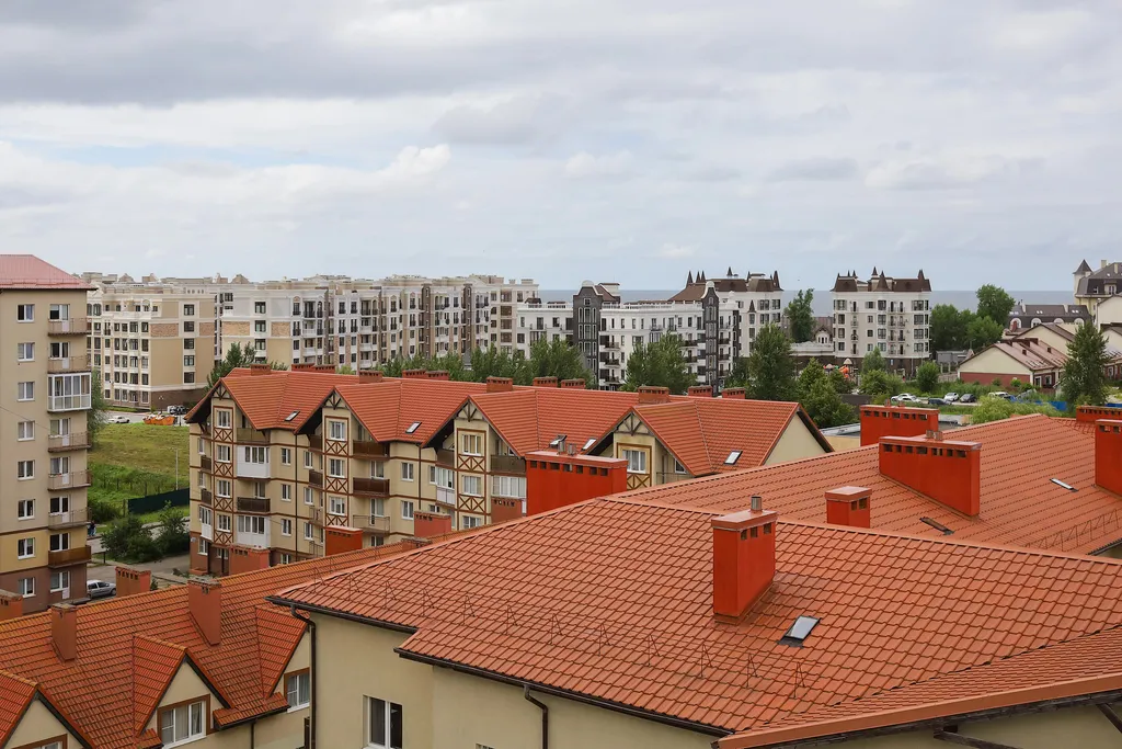 Комфортная евродвушка с прекрасным видом на море и город