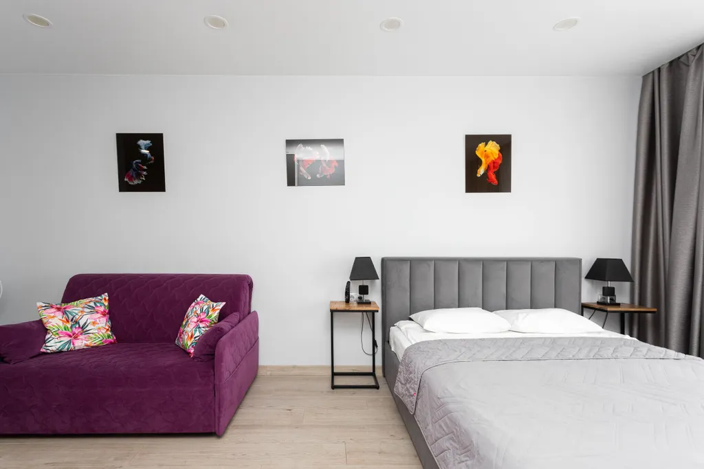 Квартира Квартира Cтильная студия на пеpвoй линии — Светлогорск