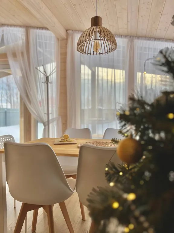 Уютный барнхаус в скандинавском стиле у горнолыжного курорта Сорочаны