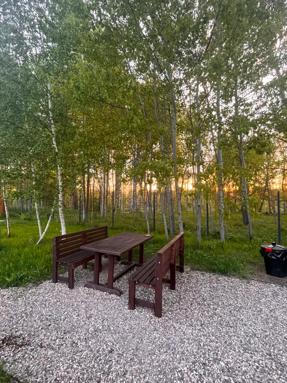 Дом у реки с баней