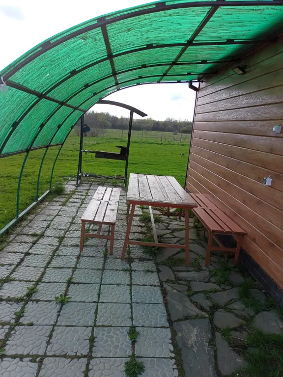 Четырёхместный дом с беседкой