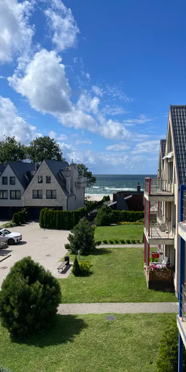 Уютная квартира с видом на море с голубым пляжем