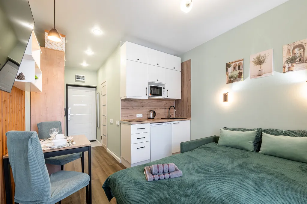 Зеленая студия в ЖК Кислород