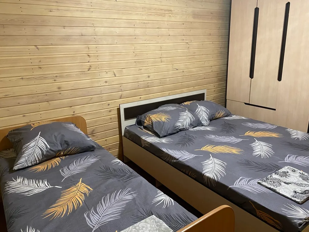 Отдельный домик с кухней, санузлом и двумя отдельными спальнями