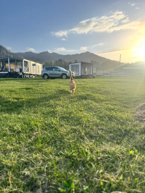 Уютный гостевой домик Скандинавия №1 с видом на горы