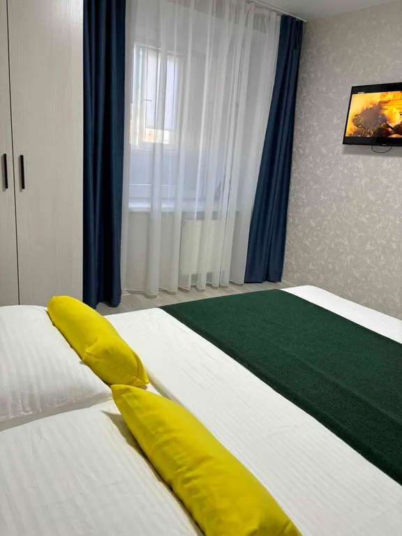 Уютная евро-двухкомнатная квартира в центре города