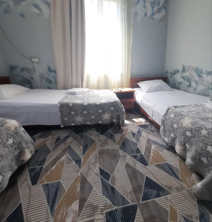 Трёхместный номер с тремя кроватями