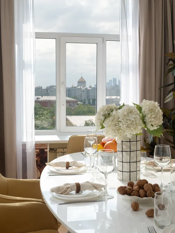 Квартира Квартира Солнечная Трешка в двух шагах от Набережной — Москва