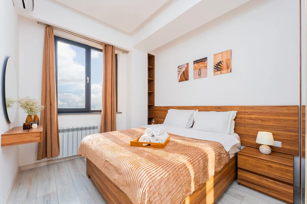 Стильная квартира с прекрасным видом в центре города / Стей Инн