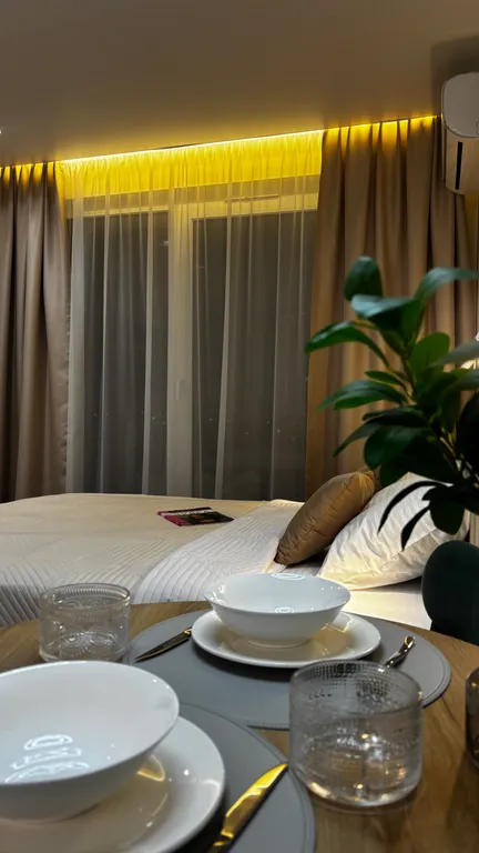 Квартира Квартира Студия для двоих MoonRoom72 в Европейском — Тюмень