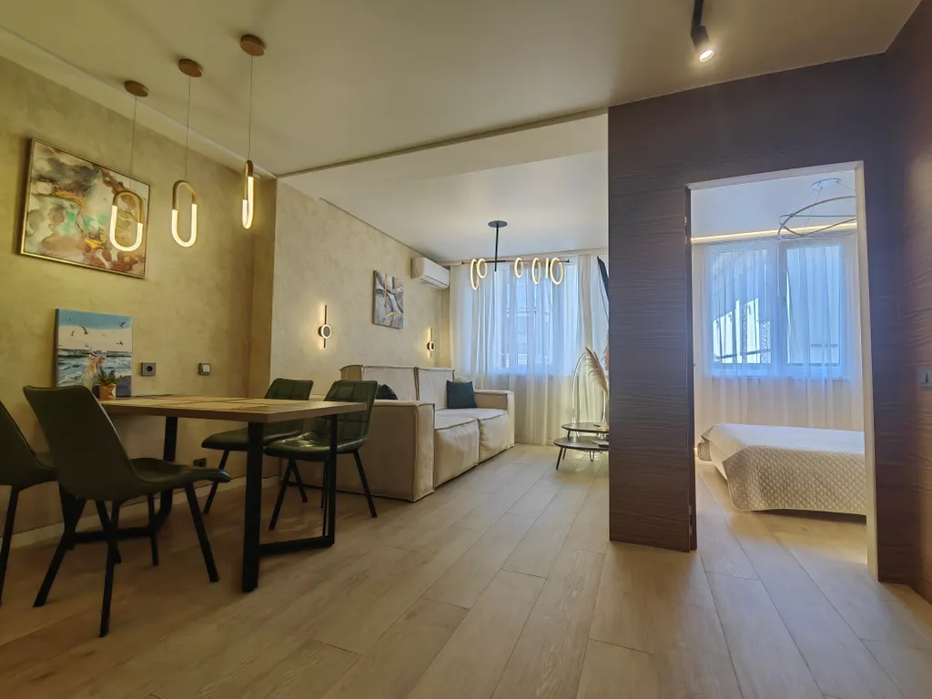 Квартира с элитным ремонтом 7 минут до моря