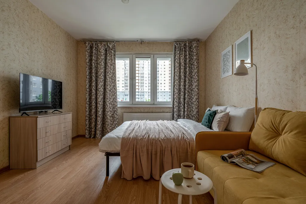 Квартира Квартира Yellow Flat — Санкт-Петербург