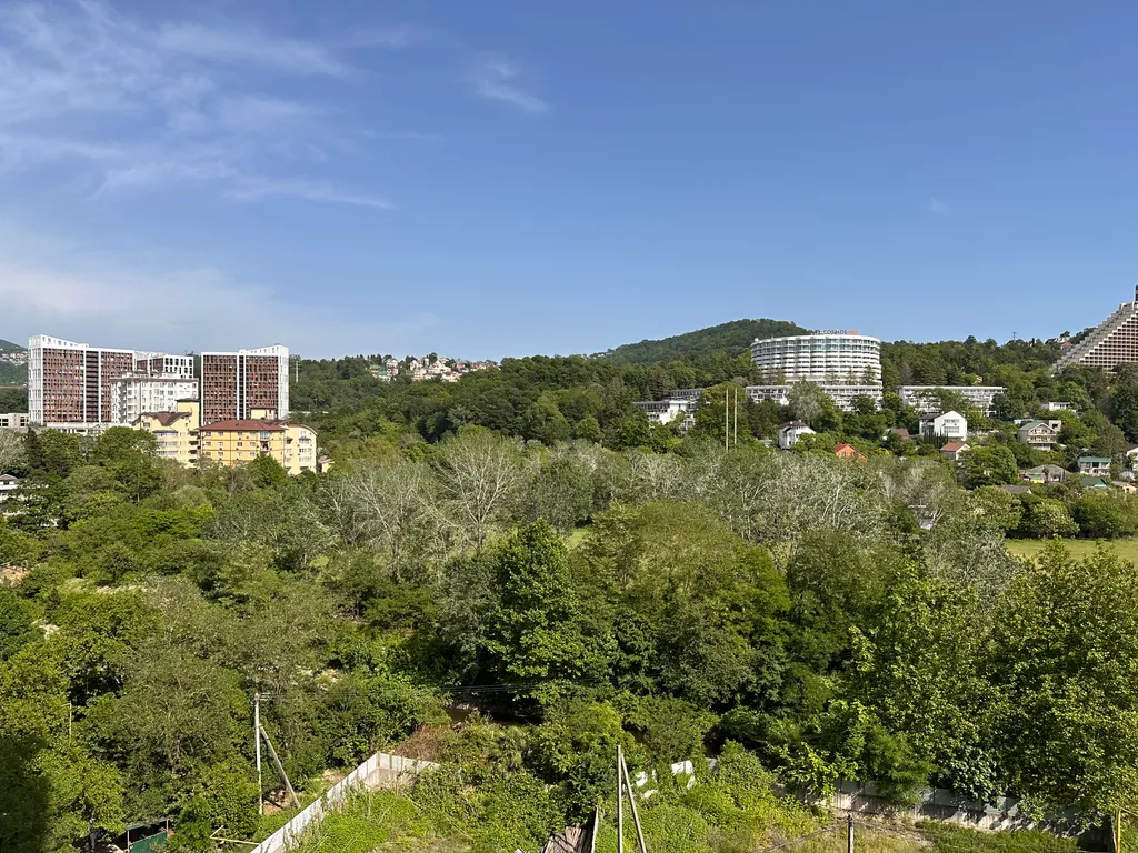 Уютная квартира с видом на море и горную реку в ЖК Солнечный Дагомыс