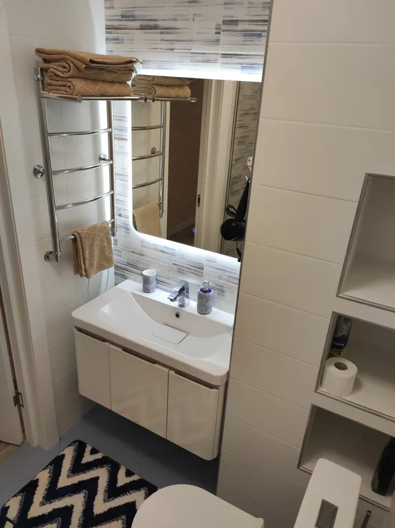 Квартира Квартира Стильная однушка в новом доме в санаторной зоне — Горячий Ключ